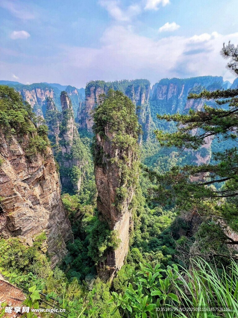 張家界奇峰美景