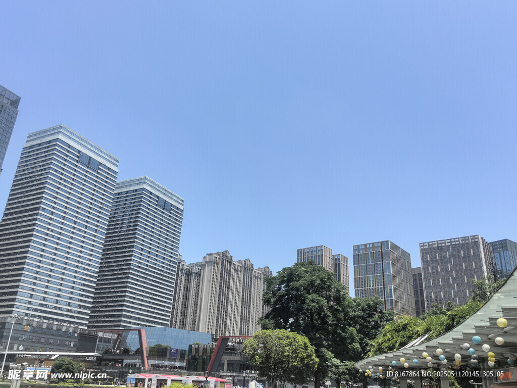 城市高樓景觀