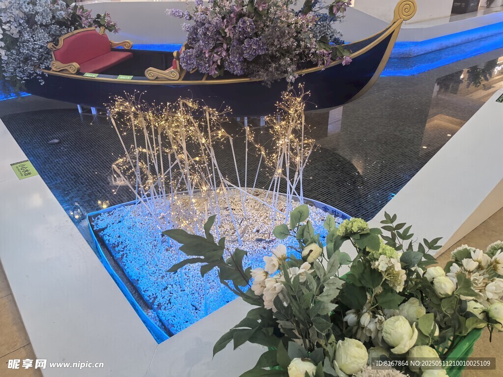 精致水景花卉裝飾景觀