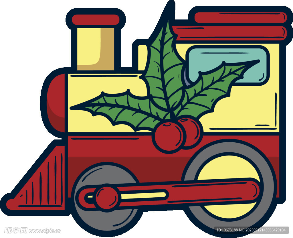 圣誕主題小火車