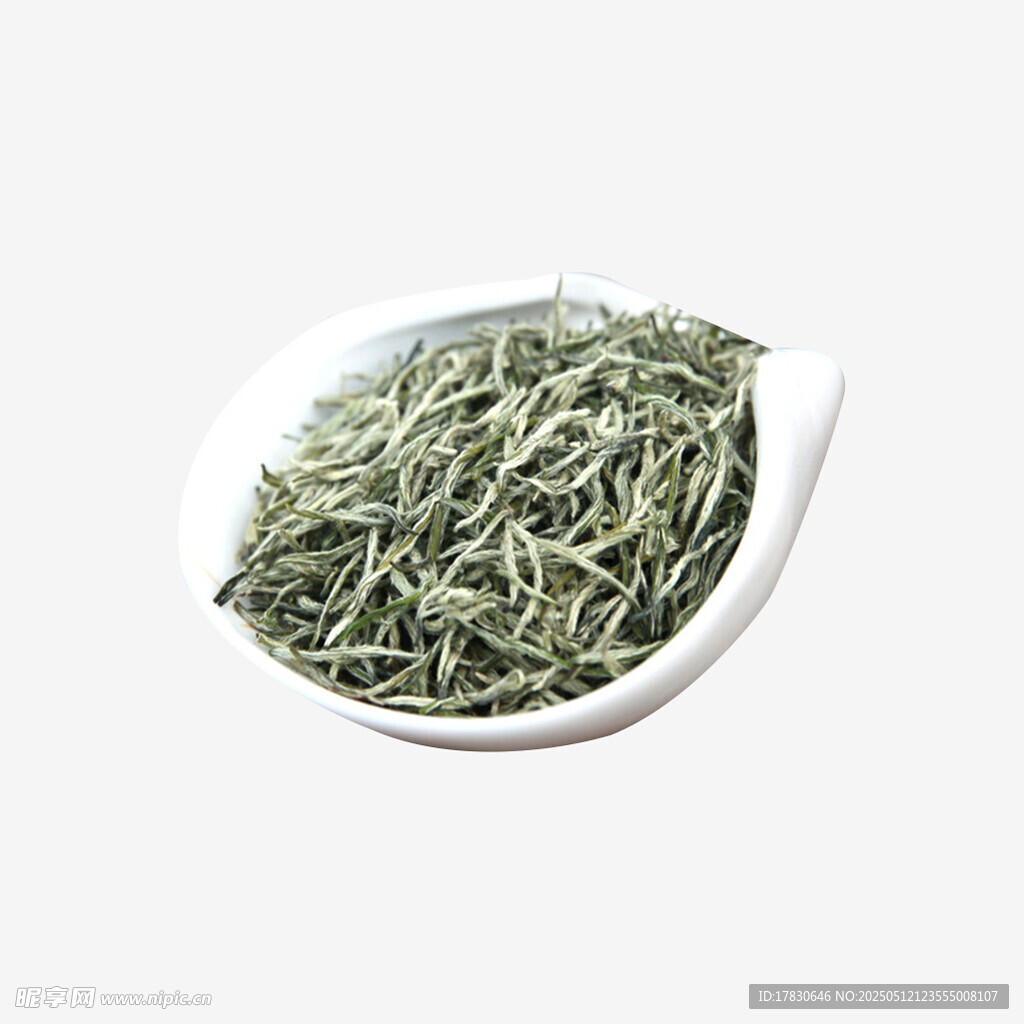 白毫銀針茶葉特寫