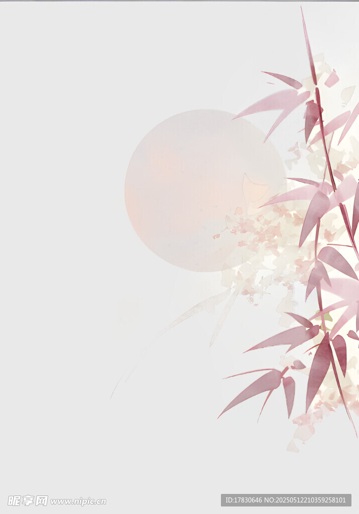 月夜竹影