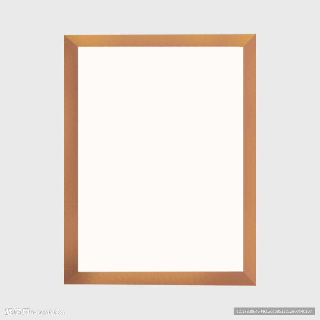木質相框 空白畫面展示