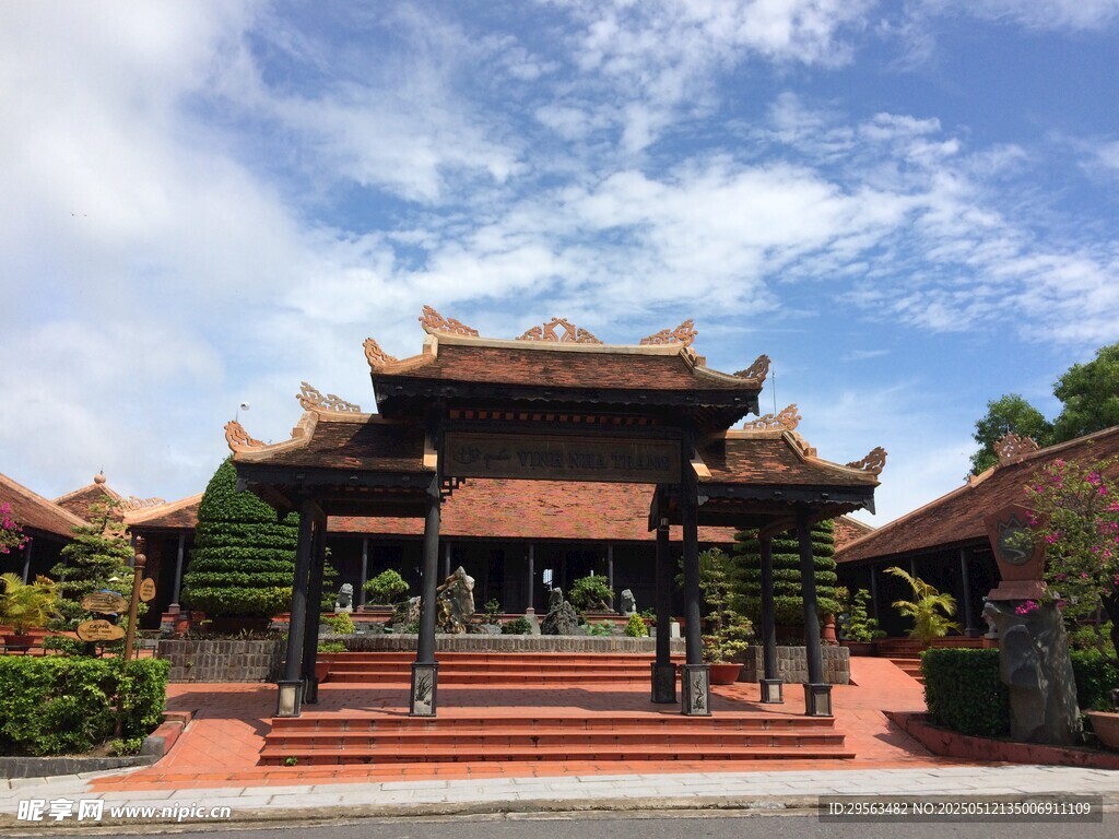 中式古亭建筑景觀