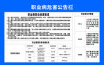 職業(yè)病危害公告欄