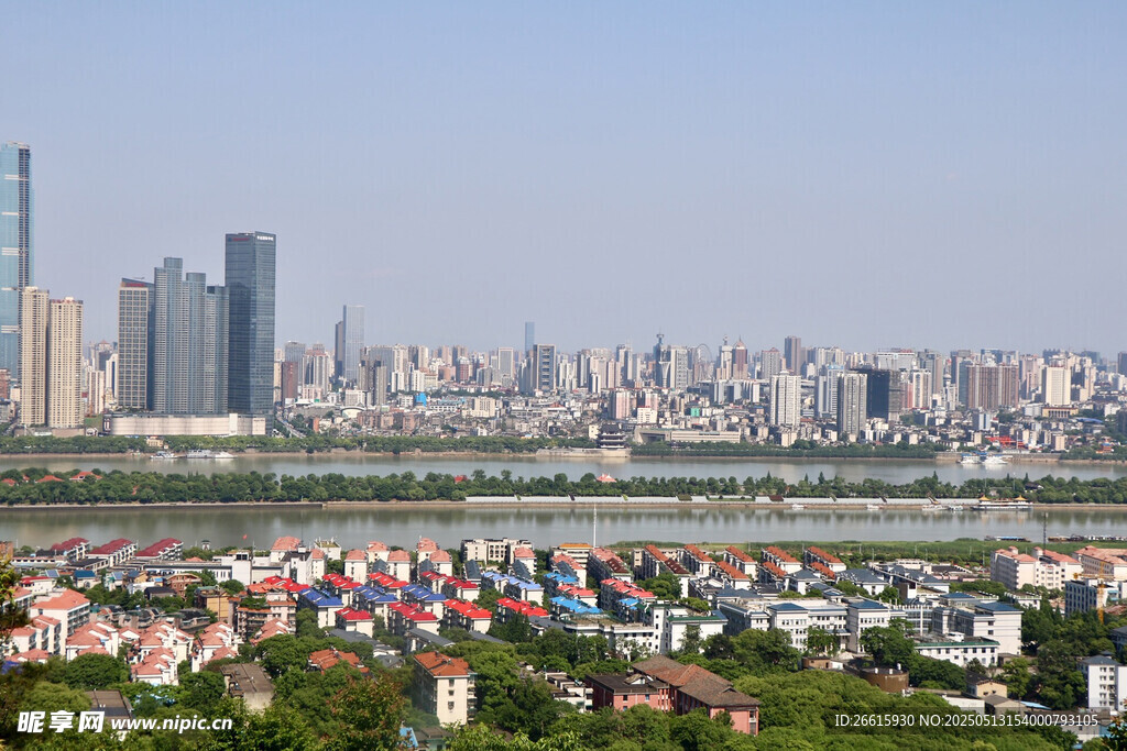 城市與城郊景觀俯瞰