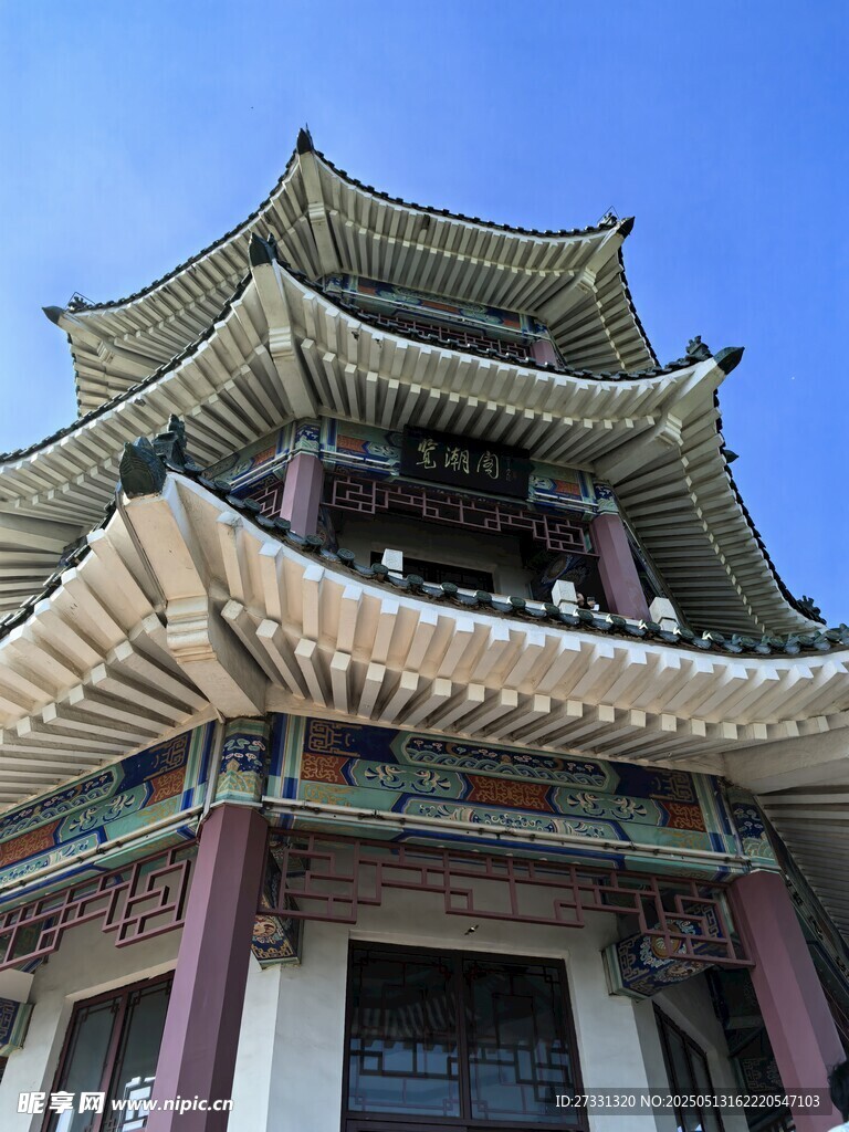 中式古建筑一角