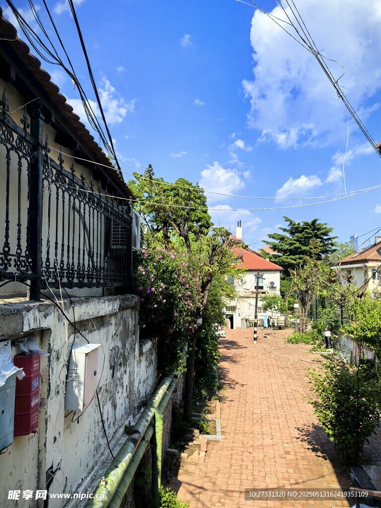 寧靜小巷的日常景致