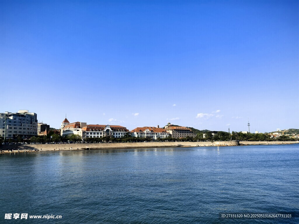 海濱城市美麗風光