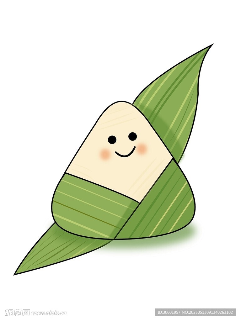 端午節(jié)海報(bào)粽子卡通形象手繪插畫