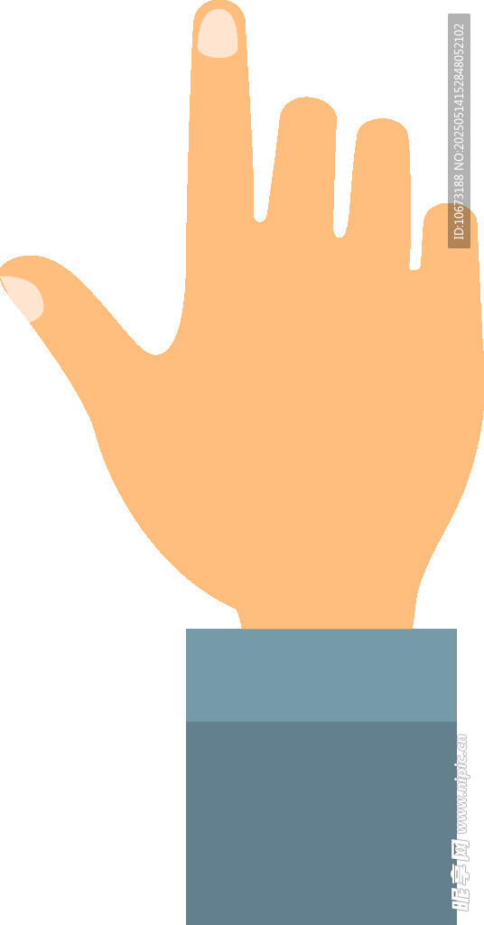 手指向上手勢(shì)圖標(biāo)