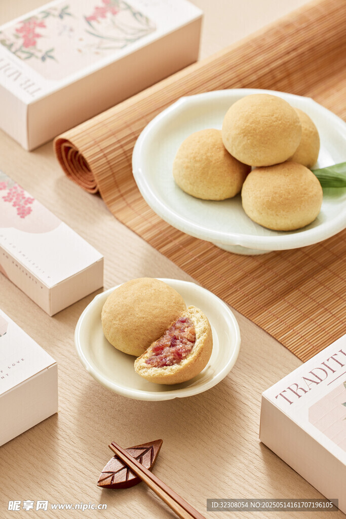 傳統中式點心展示