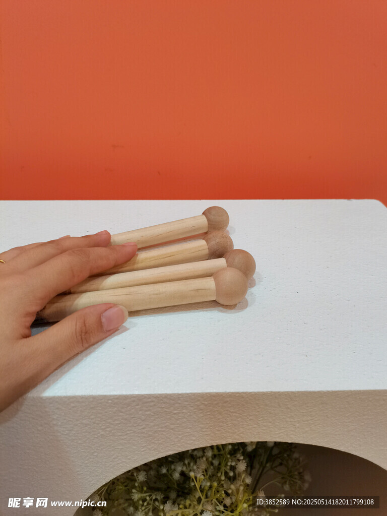 手拿木質(zhì)收納棍