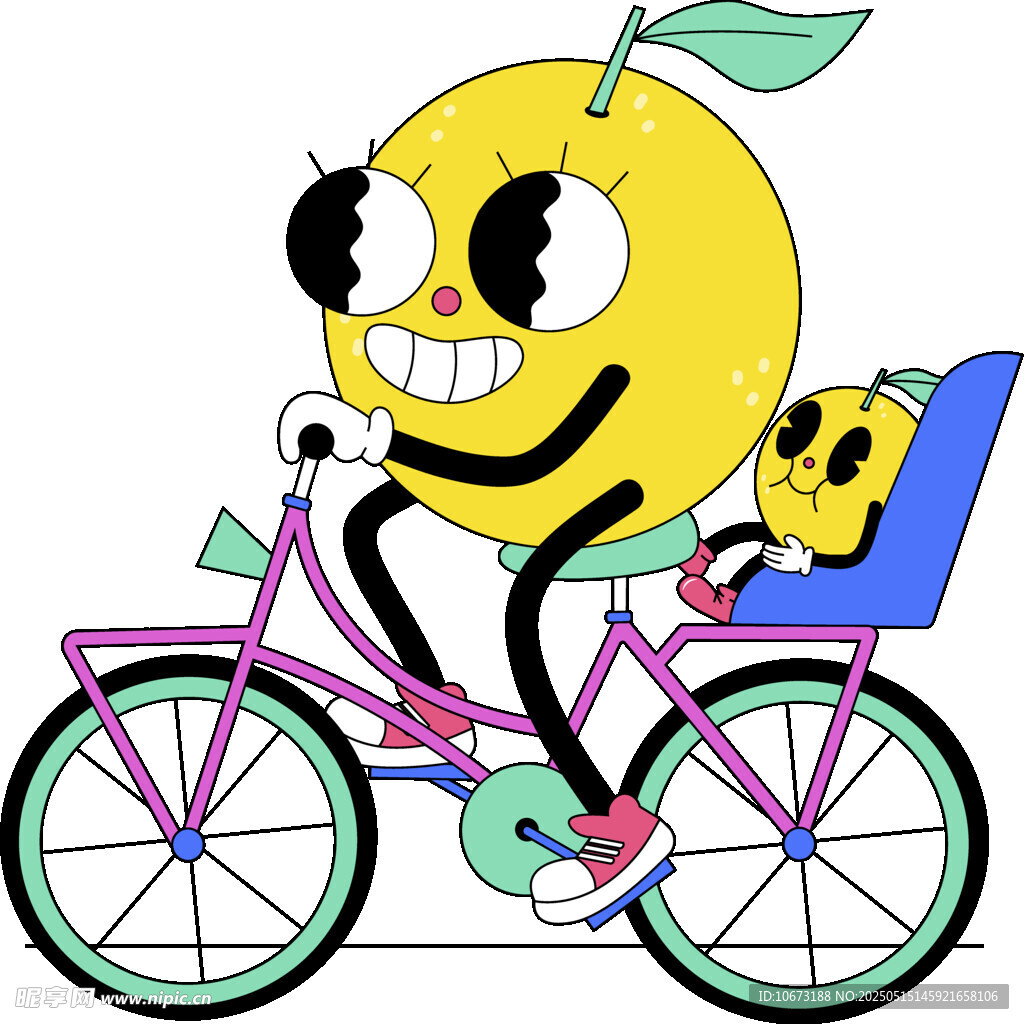檸檬騎車帶娃歡樂出行