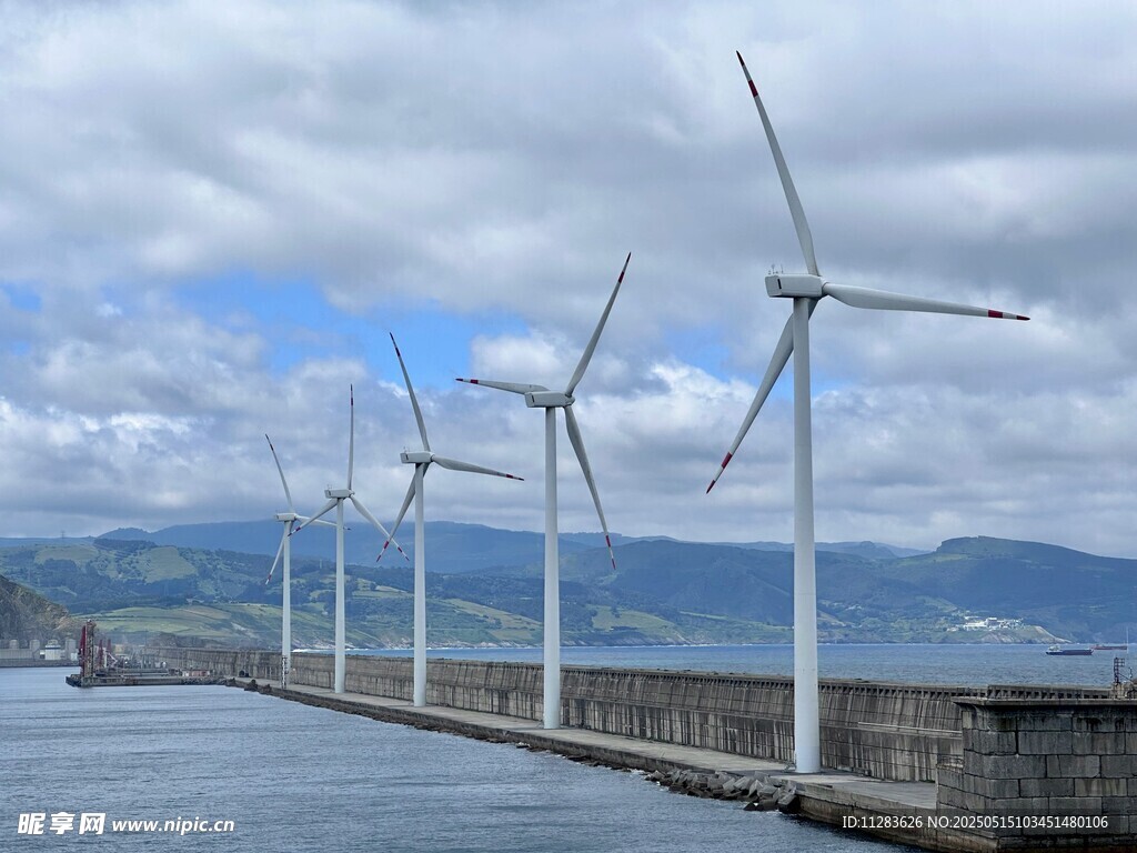 海上風力發電機組景觀