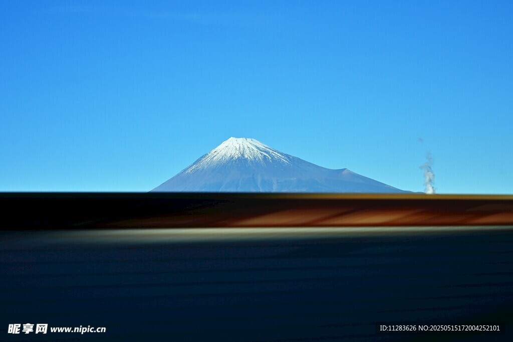 富士山遠(yuǎn)景壯麗風(fēng)光