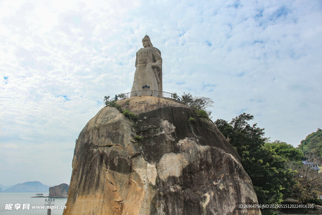 鼓浪嶼鄭成功雕像景觀