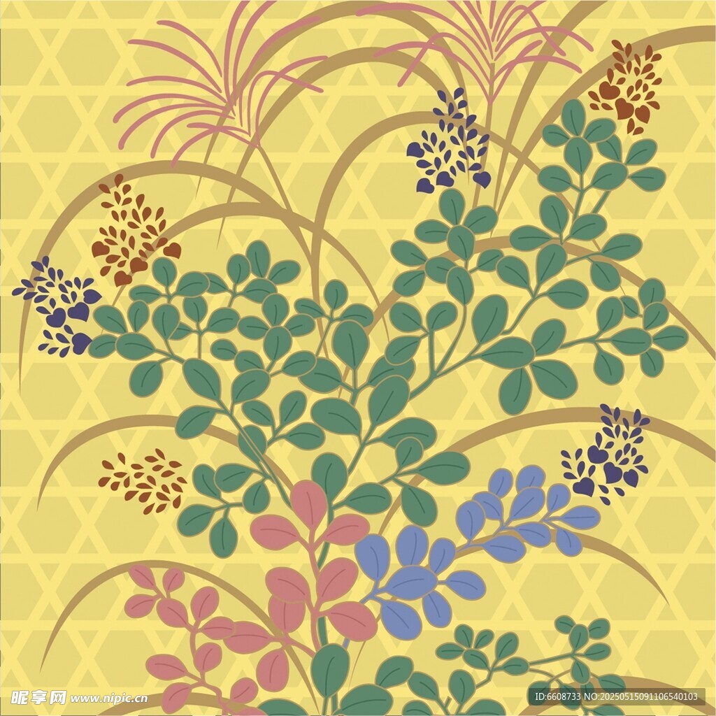 花卉植物圖案設(shè)計(jì)