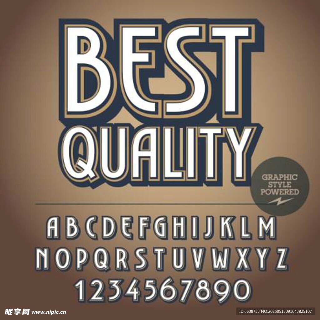 最佳品質英文字體展示