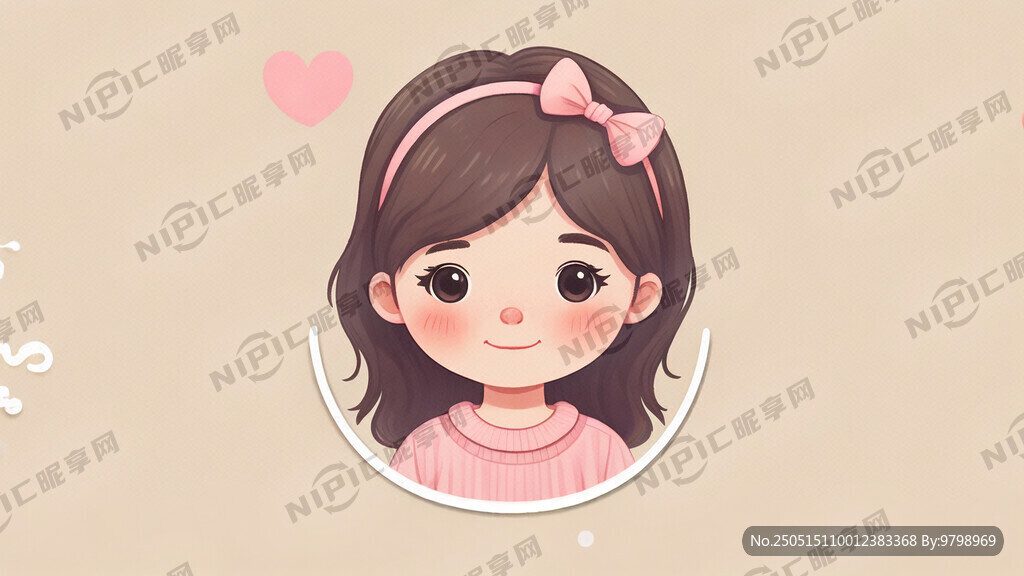 兒童姓名貼模板 可愛 卡通 