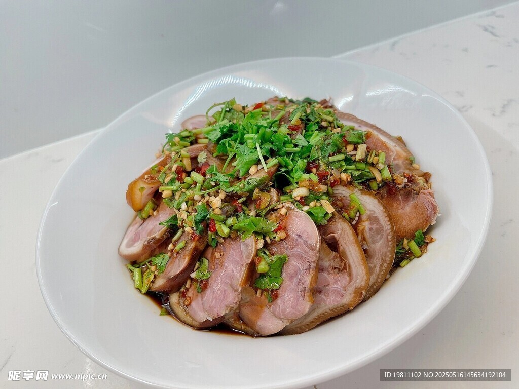 美味涼拌豬頭肉