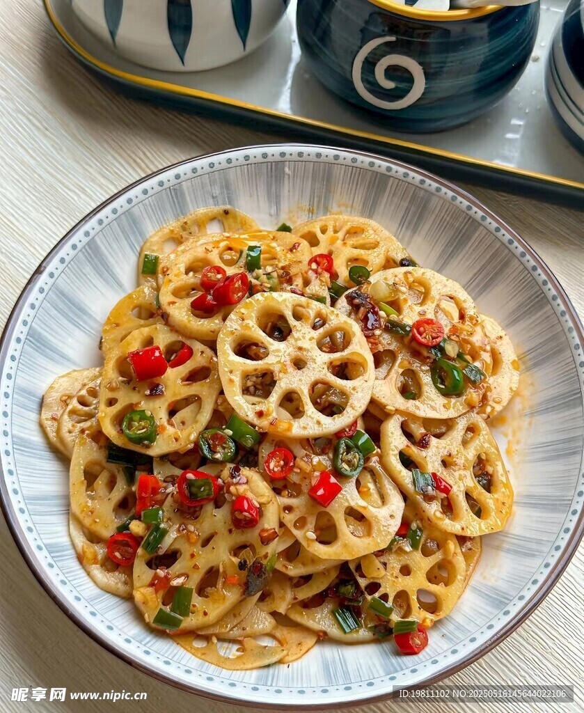 香辣美味炒藕片