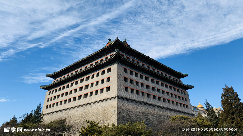 全幅高清 明城墻箭樓