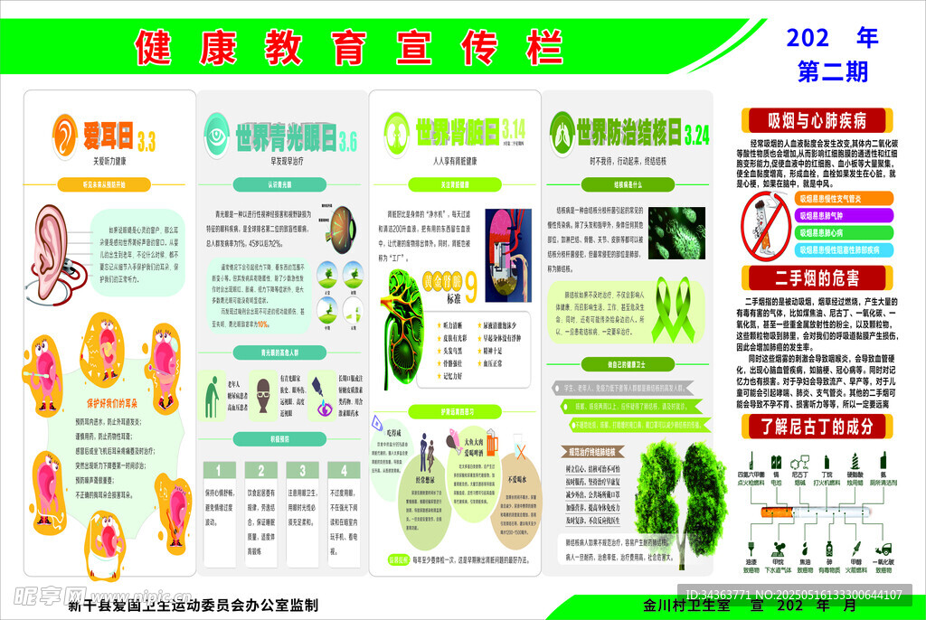 健康教育宣傳欄