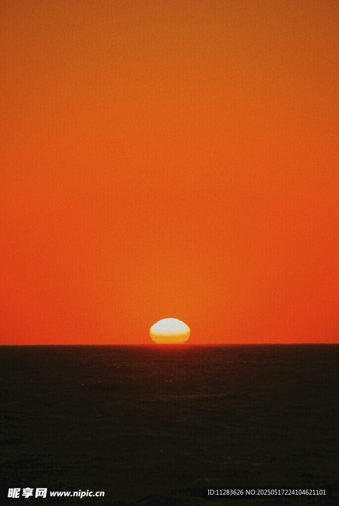 海上落日美景