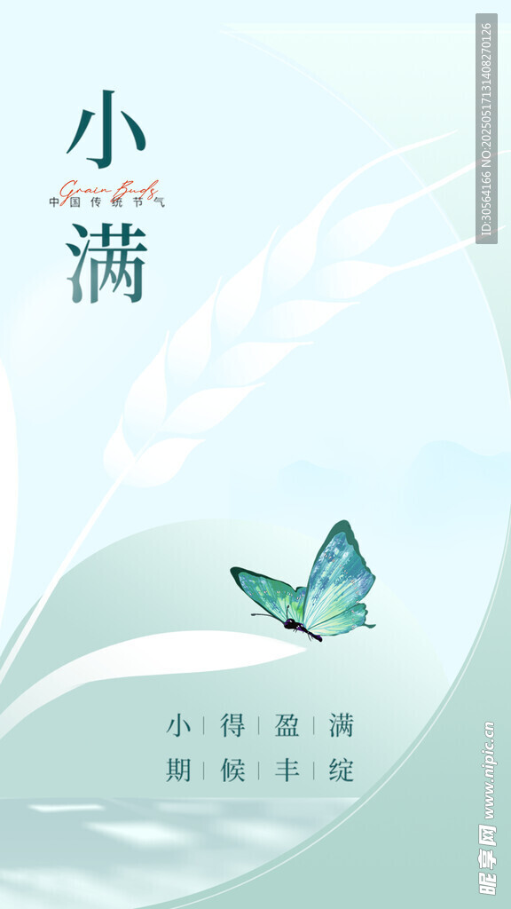 小滿節(jié)氣海報(bào)