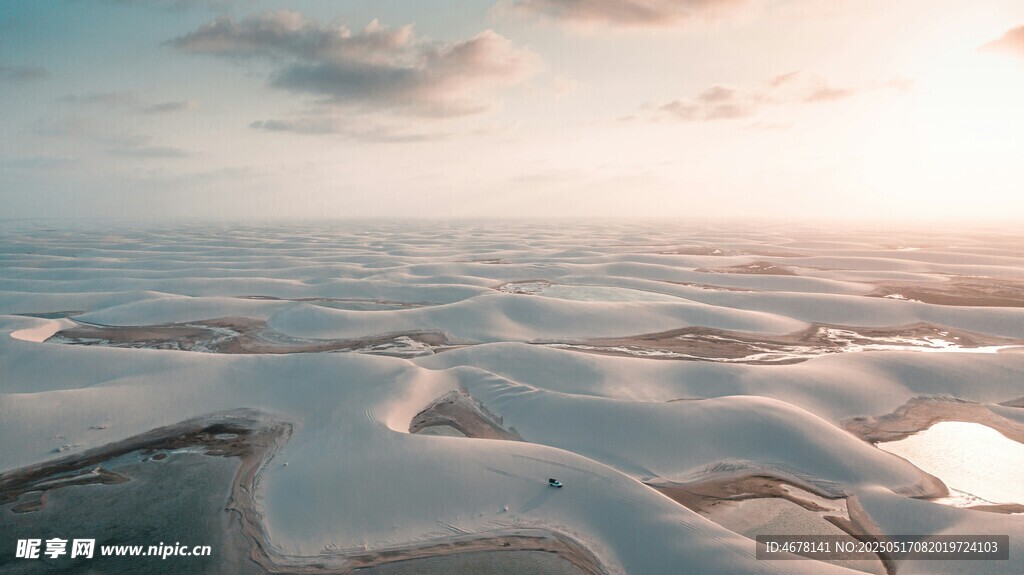 冬日雪海美景