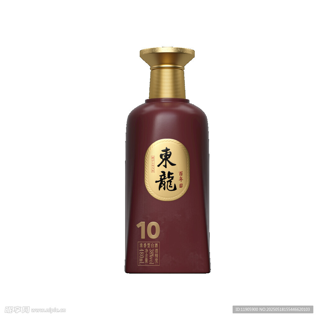 館陶縣東龍酒業百年白酒包裝