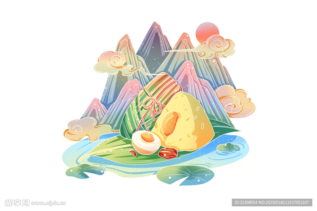夢幻山水間的奇幻景象