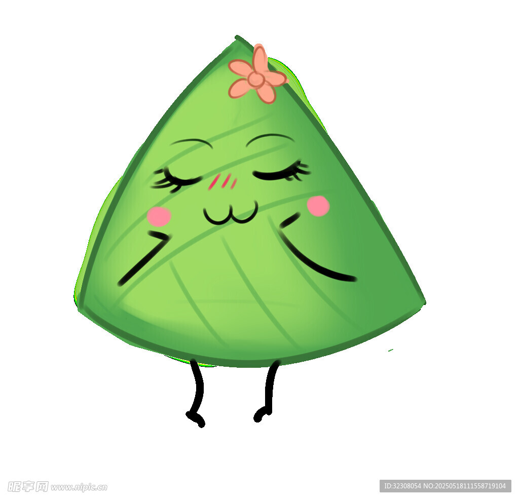 可愛卡通粽子形象