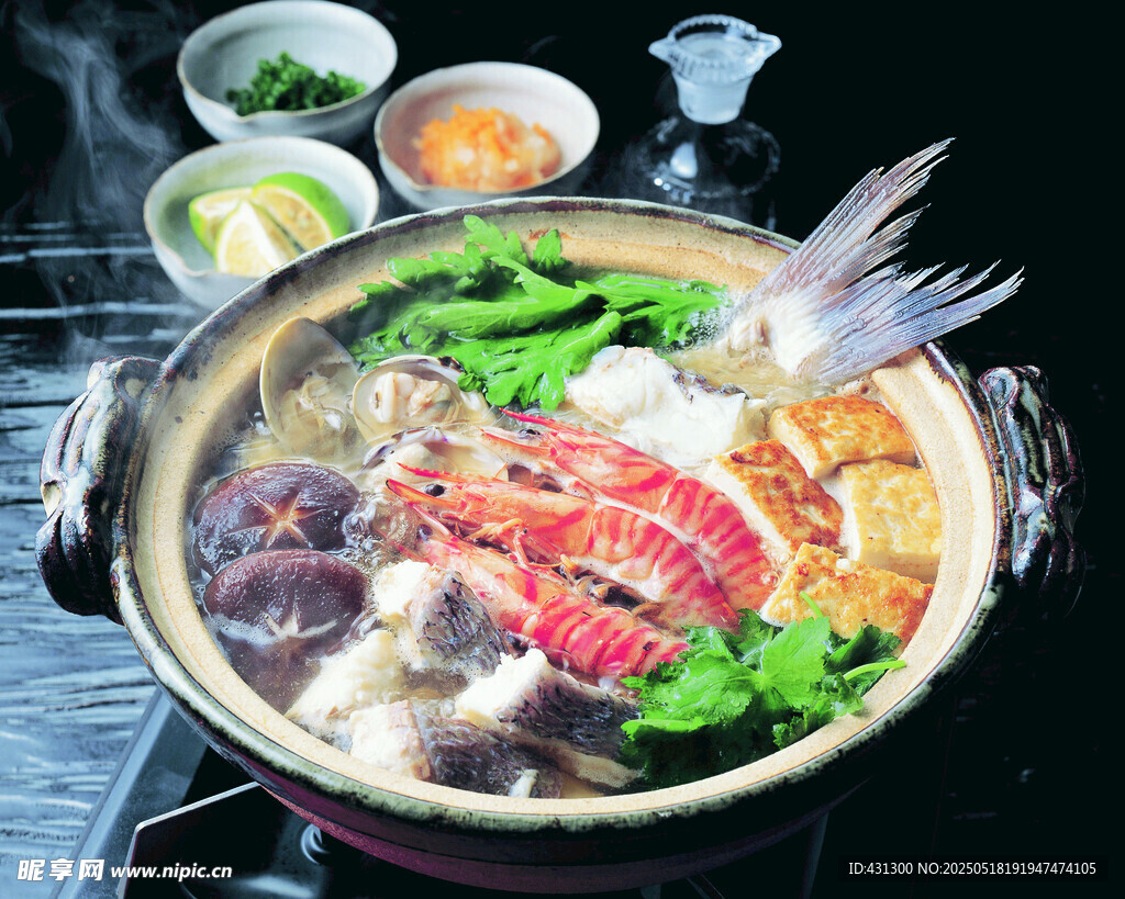 美味火鍋食材豐富誘人