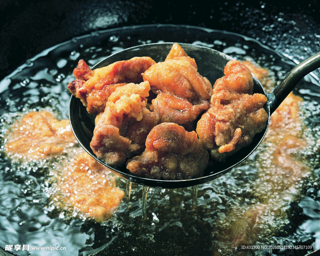 油炸美味雞塊