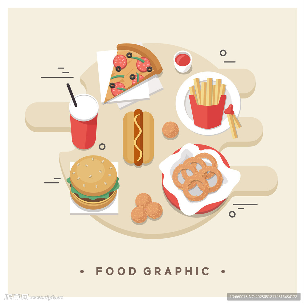 美食插畫 