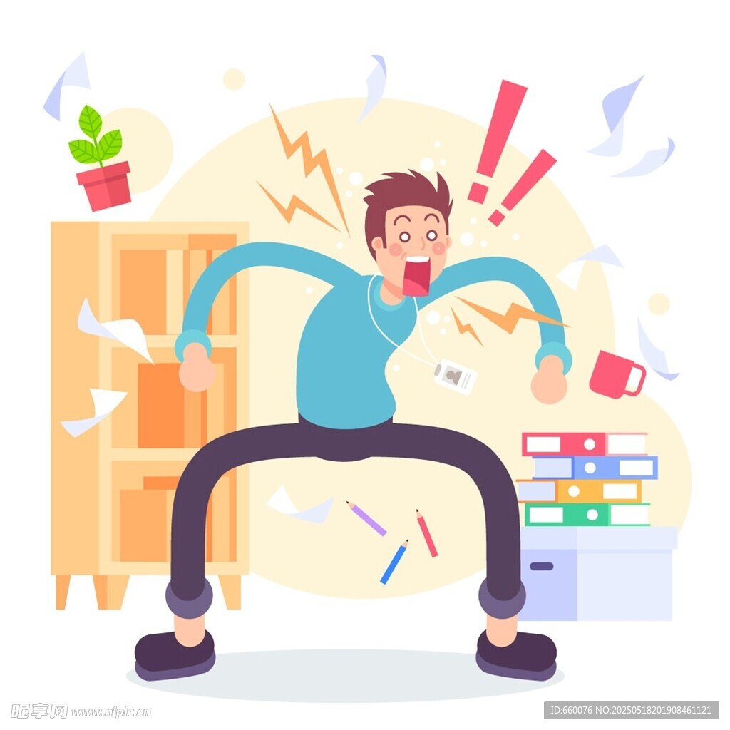 上班族插畫 