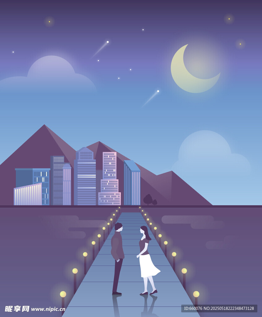 都市生活場景 