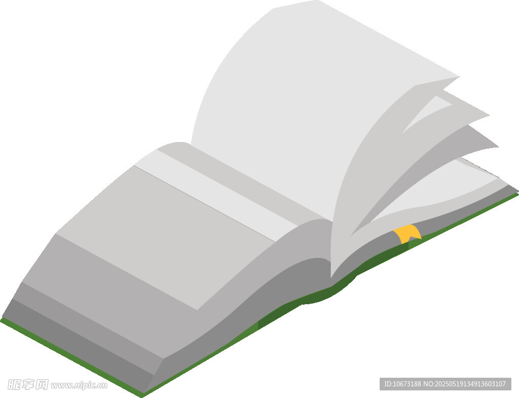 翻開的書本圖標