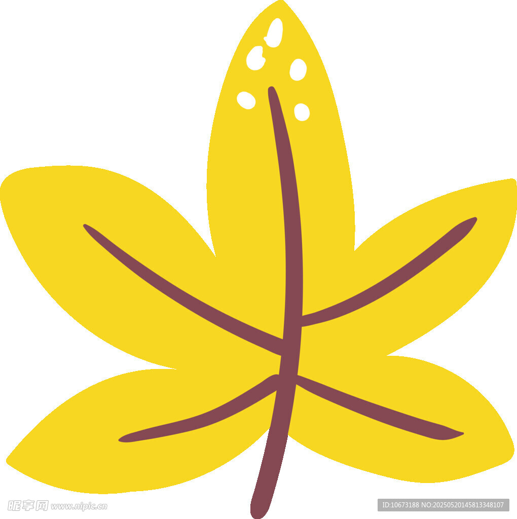 黃色楓葉圖標(biāo)