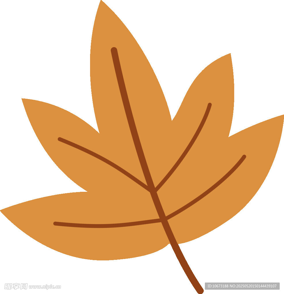 橙色楓葉圖標(biāo)
