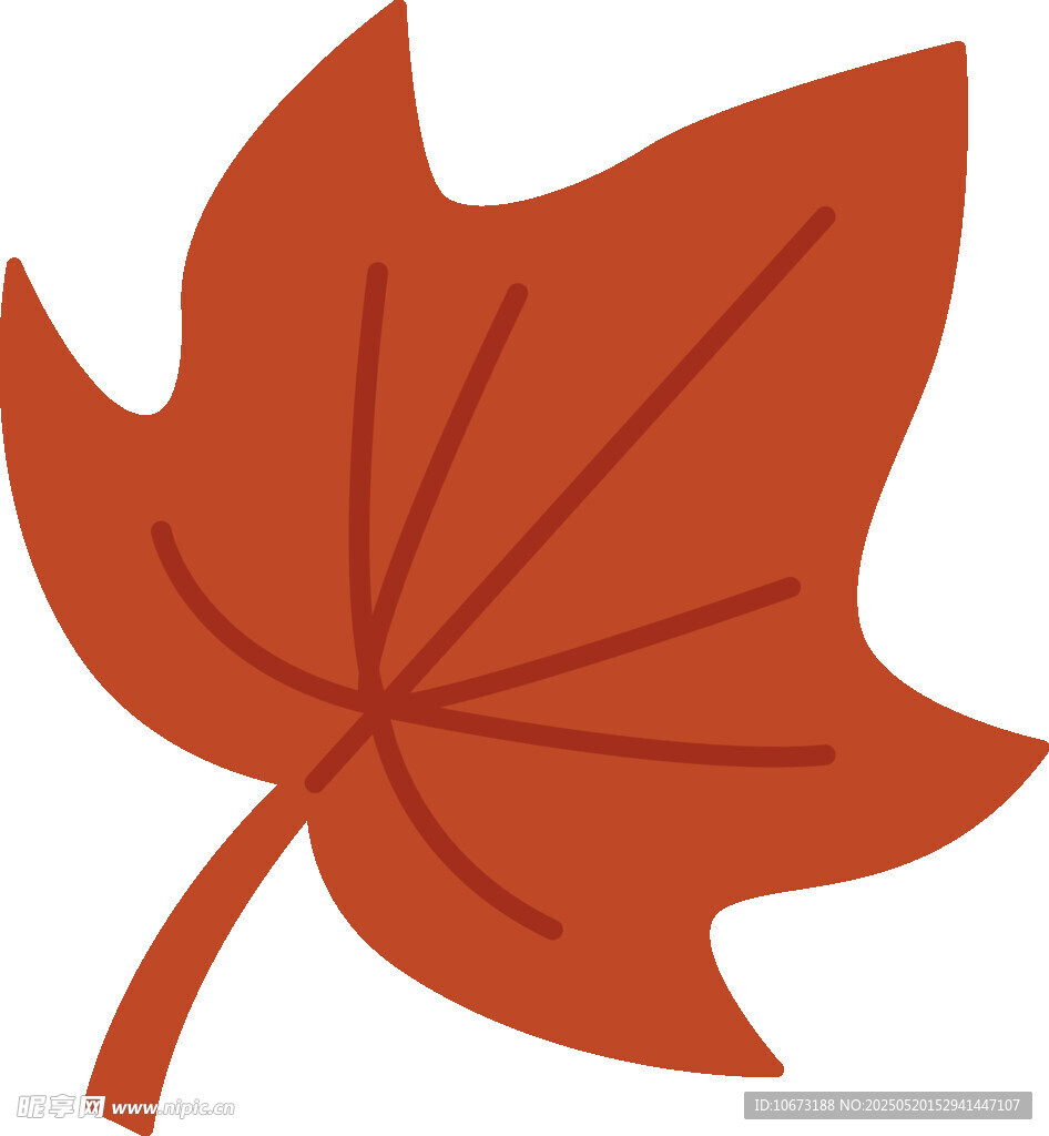 紅色楓葉圖標