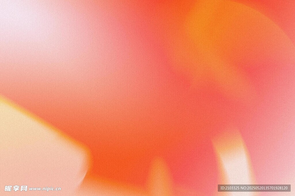 夢幻橙紅色漸變抽象背景