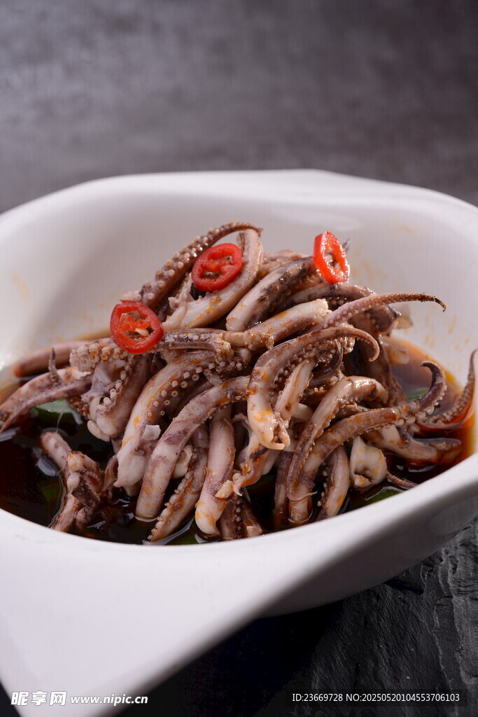 醋泡魷魚須