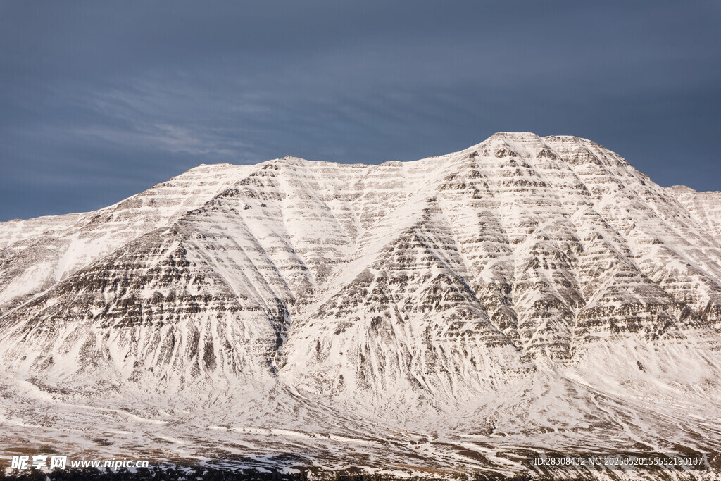 雪山壯麗景觀