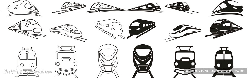 火車剪影 