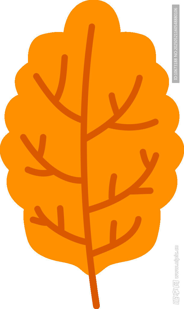 橙色楓葉圖標(biāo)