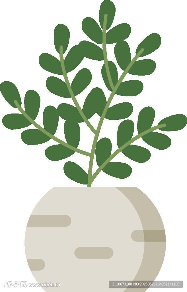 盆栽綠植 簡約清新風(fēng)