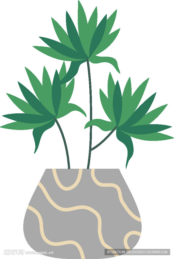 盆栽綠植 簡約幾何花盆